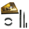 5D Faux Mink Eyelashes and Eyeliner - Kit