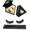 5D Faux Mink Eyelashes and Eyeliner Kit - Bossy